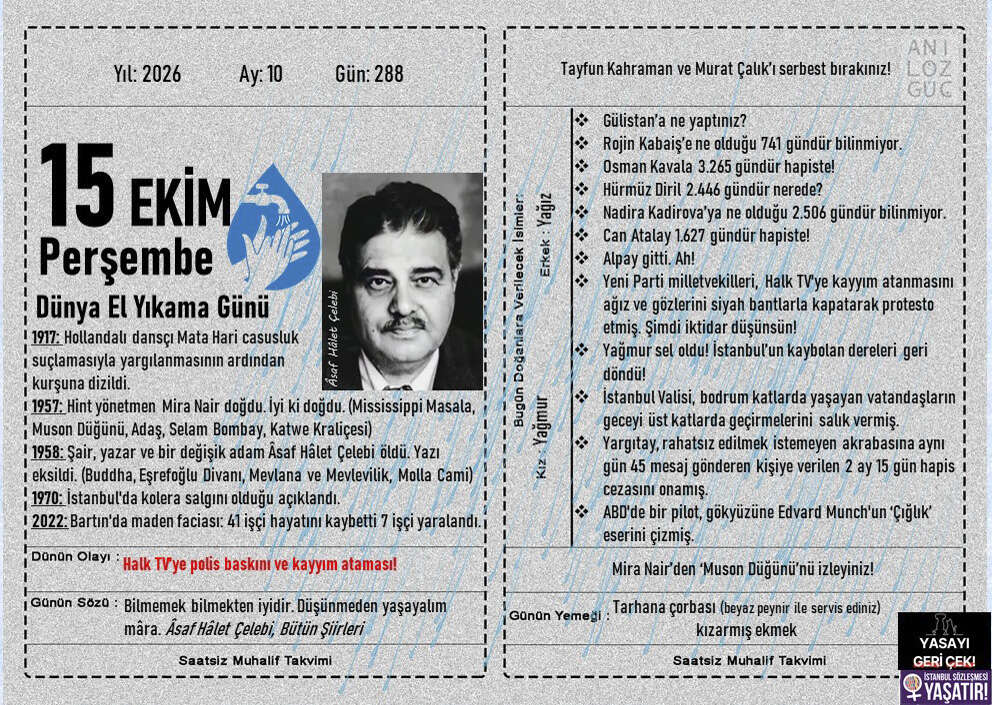Dünya El Yıkama Günü 1